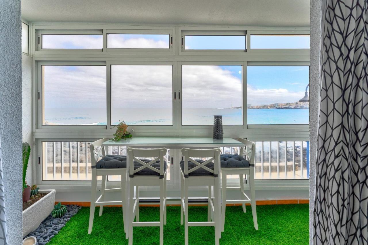1St Line Sea View 3 Rooms Apartment In Tenerife 92M2 Bajamar  Kültér fotó