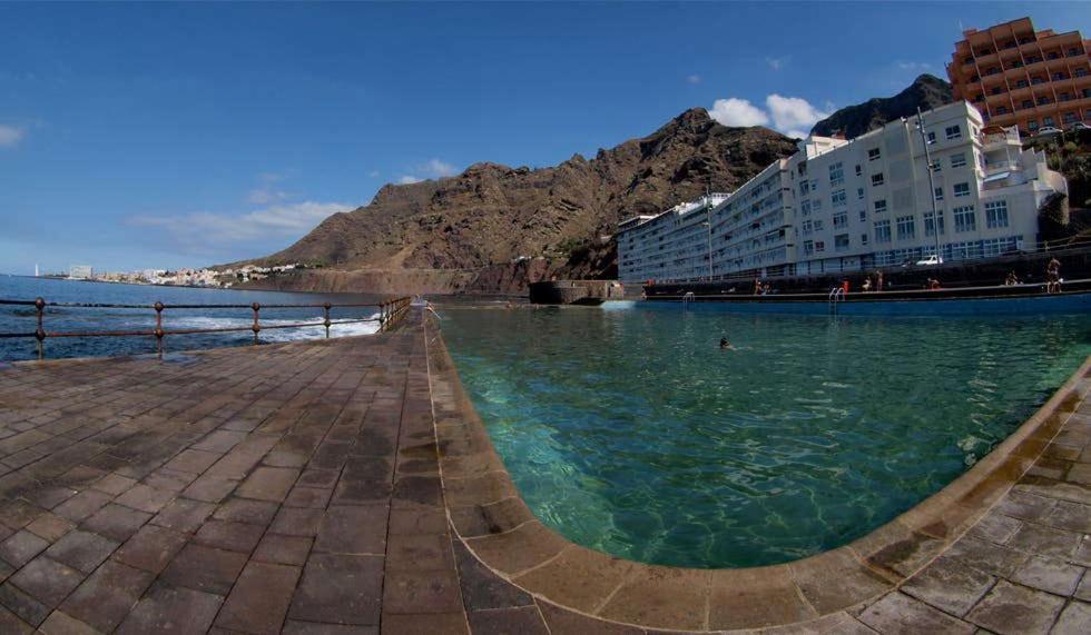 1St Line Sea View 3 Rooms Apartment In Tenerife 92M2 Bajamar  Kültér fotó